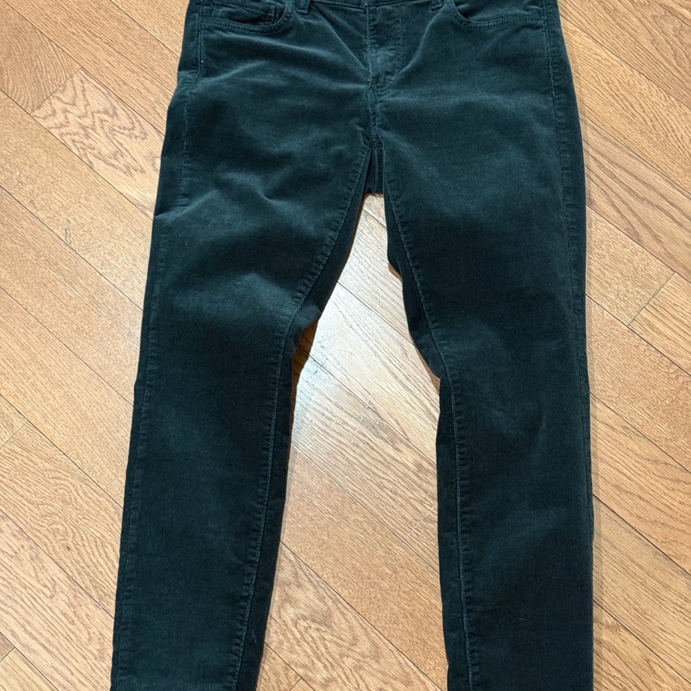 Green Corduroy Pants